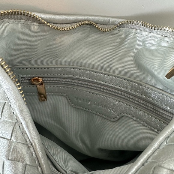Milie Bianco Silver Bridgette Handle Bag - Picture 3 of 3